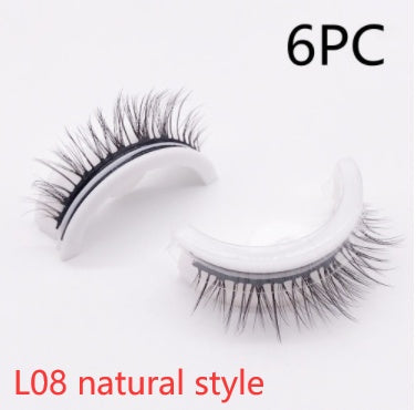 Reusable 3D Mink Lashes - False Eyelashes -  Self Adhesive -  Glue Free Makeup Eyelash Extension