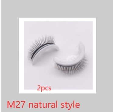 Reusable 3D Mink Lashes - False Eyelashes -  Self Adhesive -  Glue Free Makeup Eyelash Extension