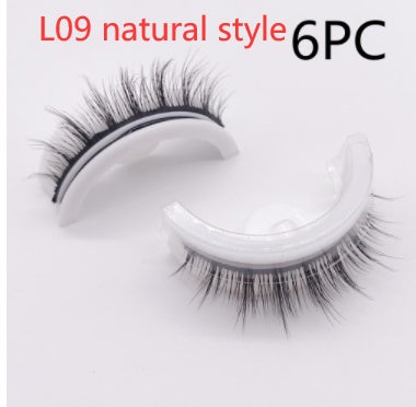 Reusable 3D Mink Lashes - False Eyelashes -  Self Adhesive -  Glue Free Makeup Eyelash Extension