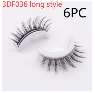 Reusable 3D Mink Lashes - False Eyelashes -  Self Adhesive -  Glue Free Makeup Eyelash Extension