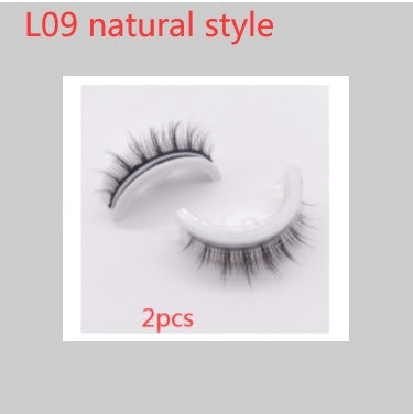 Reusable 3D Mink Lashes - False Eyelashes -  Self Adhesive -  Glue Free Makeup Eyelash Extension