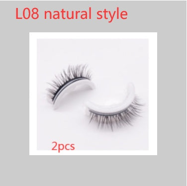 Reusable 3D Mink Lashes - False Eyelashes -  Self Adhesive -  Glue Free Makeup Eyelash Extension