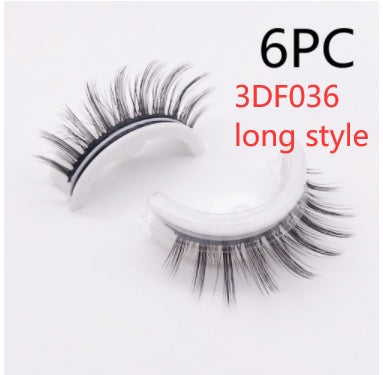 Reusable 3D Mink Lashes - False Eyelashes -  Self Adhesive -  Glue Free Makeup Eyelash Extension
