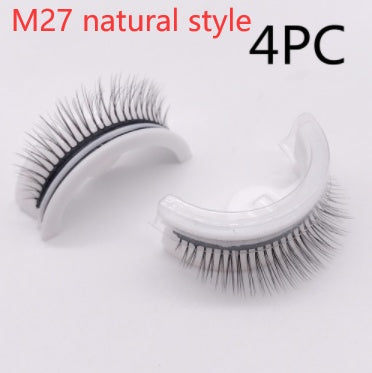 Reusable 3D Mink Lashes - False Eyelashes -  Self Adhesive -  Glue Free Makeup Eyelash Extension