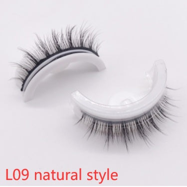 Reusable 3D Mink Lashes - False Eyelashes -  Self Adhesive -  Glue Free Makeup Eyelash Extension