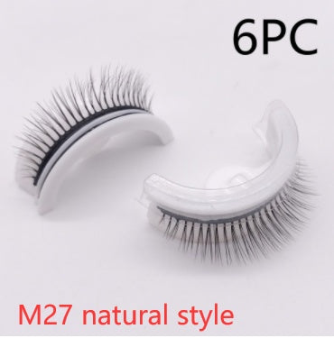 Reusable 3D Mink Lashes - False Eyelashes -  Self Adhesive -  Glue Free Makeup Eyelash Extension