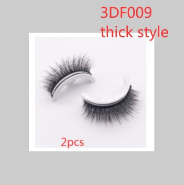 Reusable 3D Mink Lashes - False Eyelashes -  Self Adhesive -  Glue Free Makeup Eyelash Extension