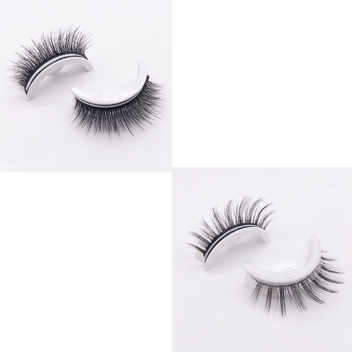 Reusable 3D Mink Lashes - False Eyelashes -  Self Adhesive -  Glue Free Makeup Eyelash Extension