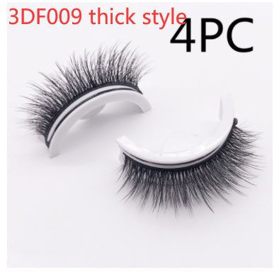 Reusable 3D Mink Lashes - False Eyelashes -  Self Adhesive -  Glue Free Makeup Eyelash Extension