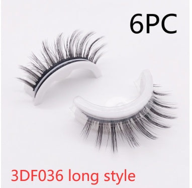 Reusable 3D Mink Lashes - False Eyelashes -  Self Adhesive -  Glue Free Makeup Eyelash Extension