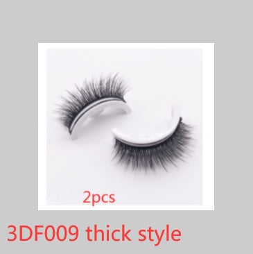 Reusable 3D Mink Lashes - False Eyelashes -  Self Adhesive -  Glue Free Makeup Eyelash Extension