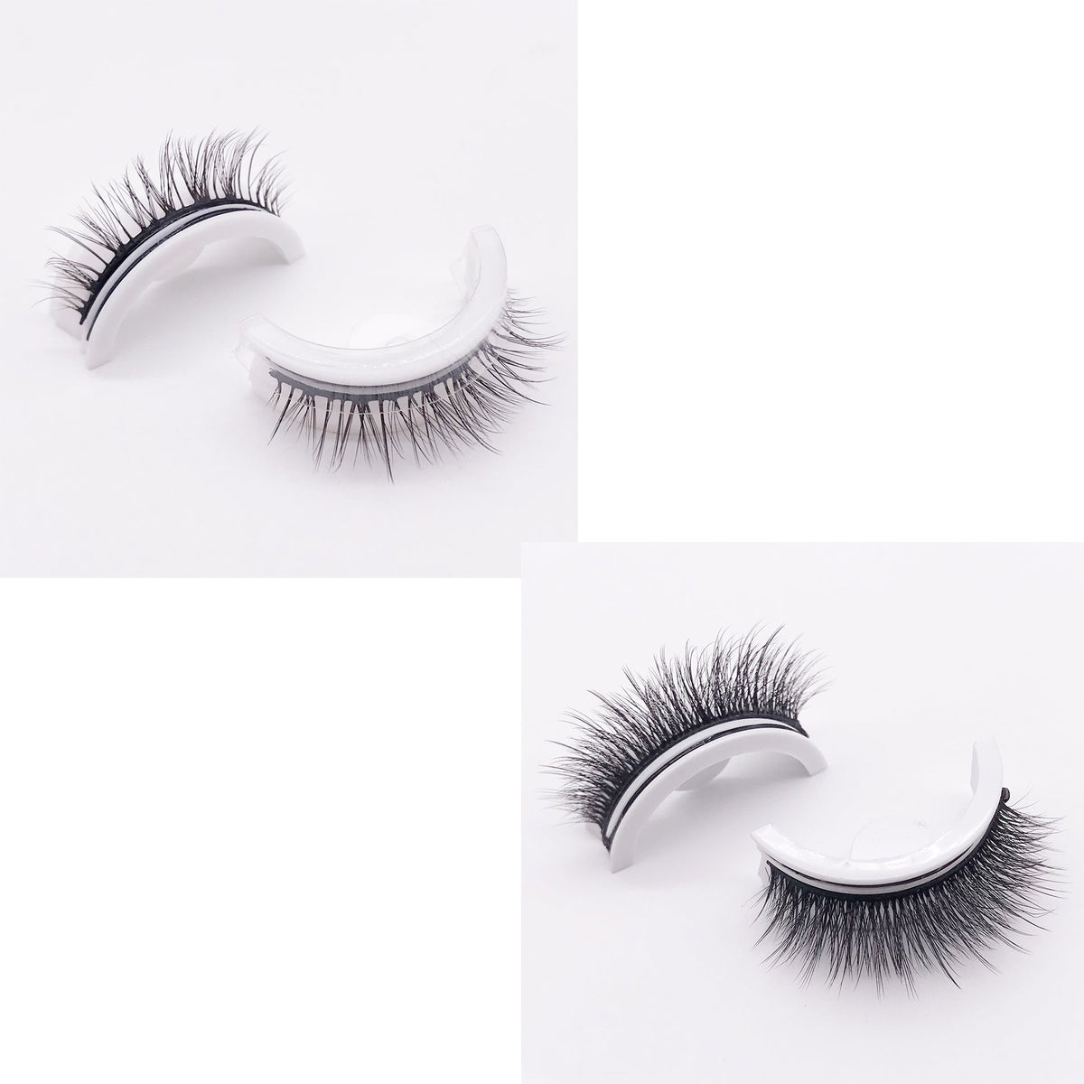 Reusable 3D Mink Lashes - False Eyelashes -  Self Adhesive -  Glue Free Makeup Eyelash Extension