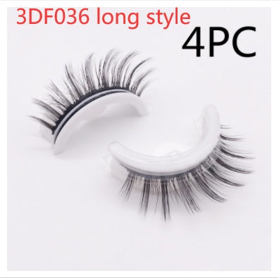 Reusable 3D Mink Lashes - False Eyelashes -  Self Adhesive -  Glue Free Makeup Eyelash Extension