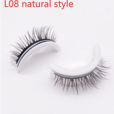 Reusable 3D Mink Lashes - False Eyelashes -  Self Adhesive -  Glue Free Makeup Eyelash Extension