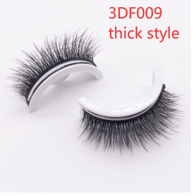 Reusable 3D Mink Lashes - False Eyelashes -  Self Adhesive -  Glue Free Makeup Eyelash Extension