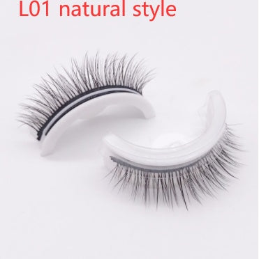 Reusable 3D Mink Lashes - False Eyelashes -  Self Adhesive -  Glue Free Makeup Eyelash Extension