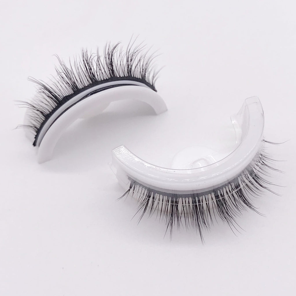 Reusable 3D Mink Lashes - False Eyelashes -  Self Adhesive -  Glue Free Makeup Eyelash Extension