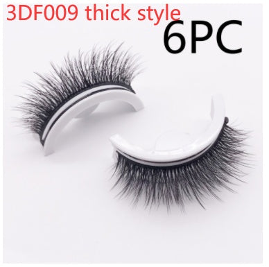 Reusable 3D Mink Lashes - False Eyelashes -  Self Adhesive -  Glue Free Makeup Eyelash Extension