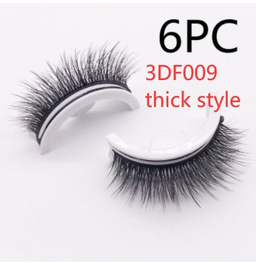 Reusable 3D Mink Lashes - False Eyelashes -  Self Adhesive -  Glue Free Makeup Eyelash Extension